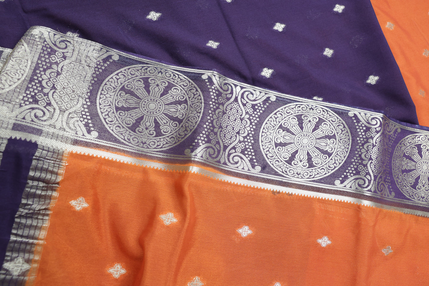 Premium Kanchipuram Style Semi Crepe Silk Saree with Traditional Zari Motifs | Wedding, Festive & Traditional Wear | Radha By Rapid Rashmi