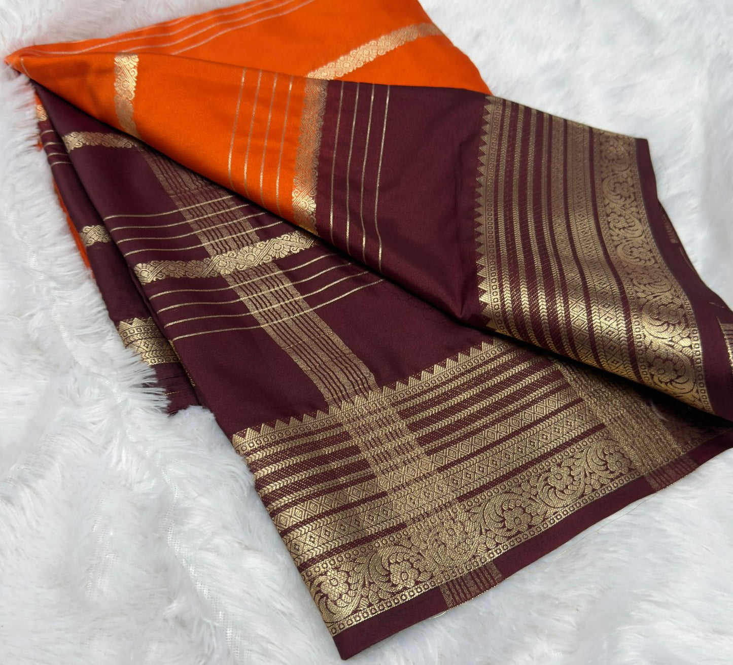 Mysore Binny Crepe Saree(Code SS-06)
