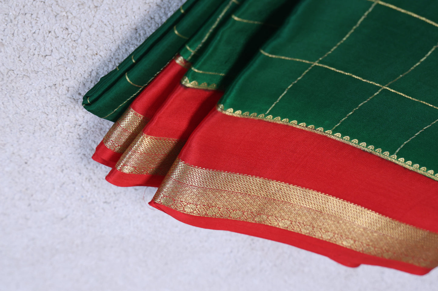 Pure Mysore Crepe Saree – 80 GSM (Code PMC-06)