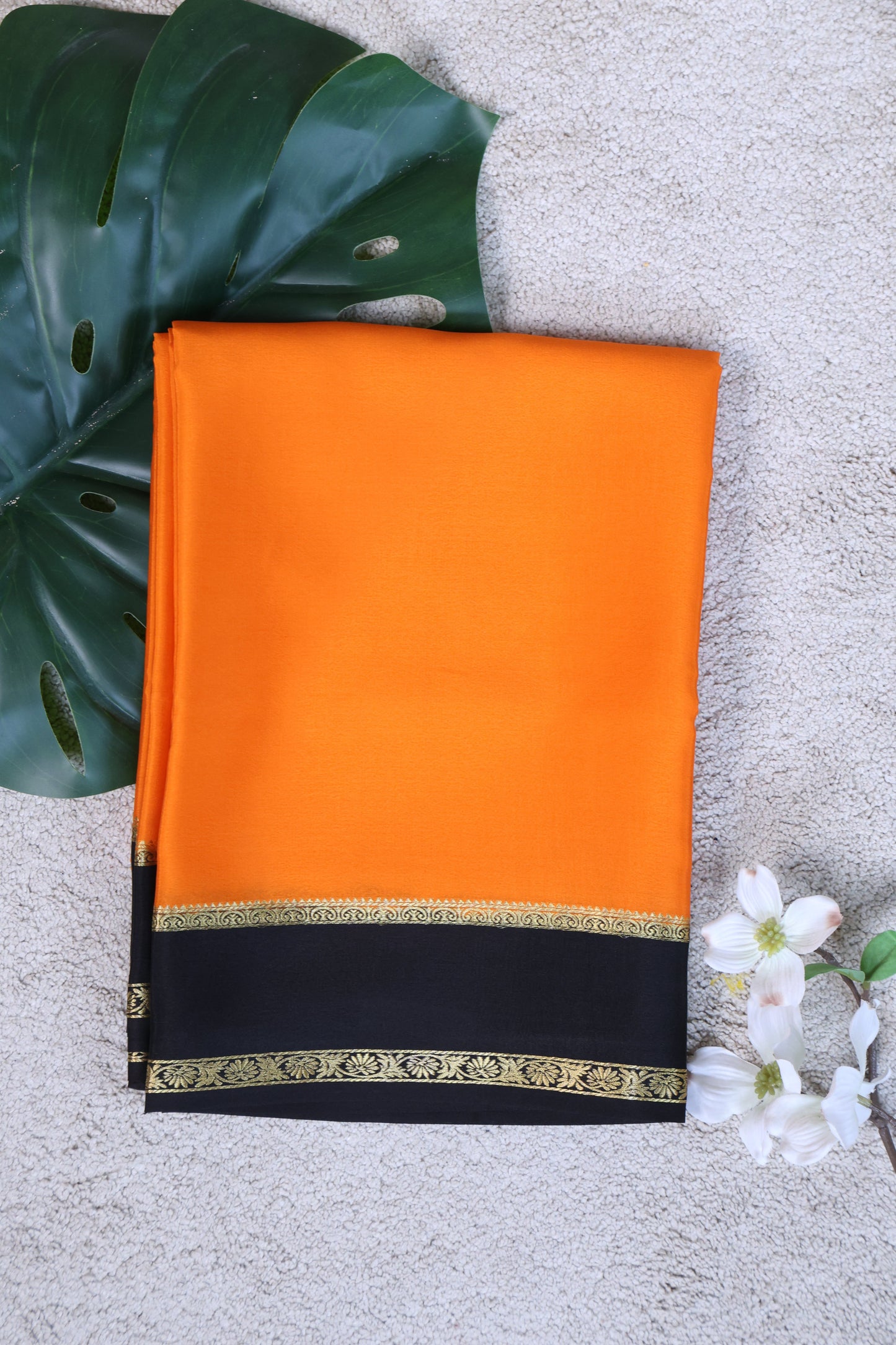 Pure Mysore Crepe Saree – 80 GSM (Code PMC-07)