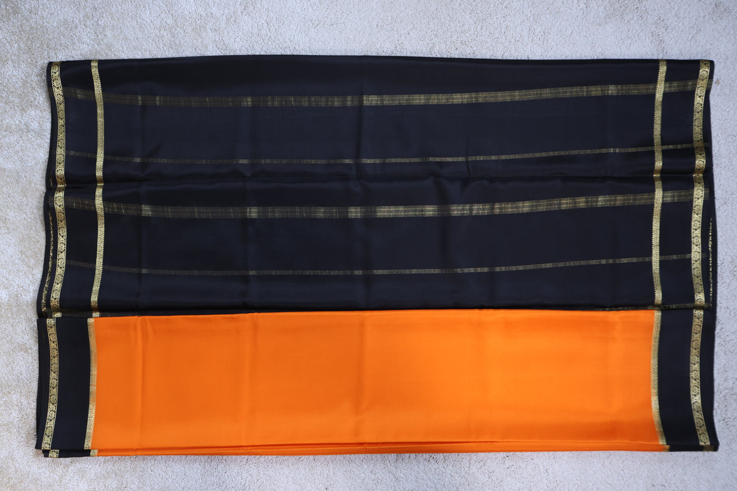 Pure Mysore Crepe Saree – 80 GSM (Code PMC-07)