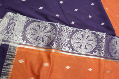 Premium Kanchipuram Style Semi Crepe Silk Saree with Traditional Zari Motifs | Wedding, Festive & Traditional Wear | Radha By Rapid Rashmi