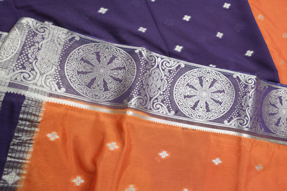 Premium Kanchipuram Style Semi Crepe Silk Saree with Traditional Zari Motifs | Wedding, Festive & Traditional Wear | Radha By Rapid Rashmi