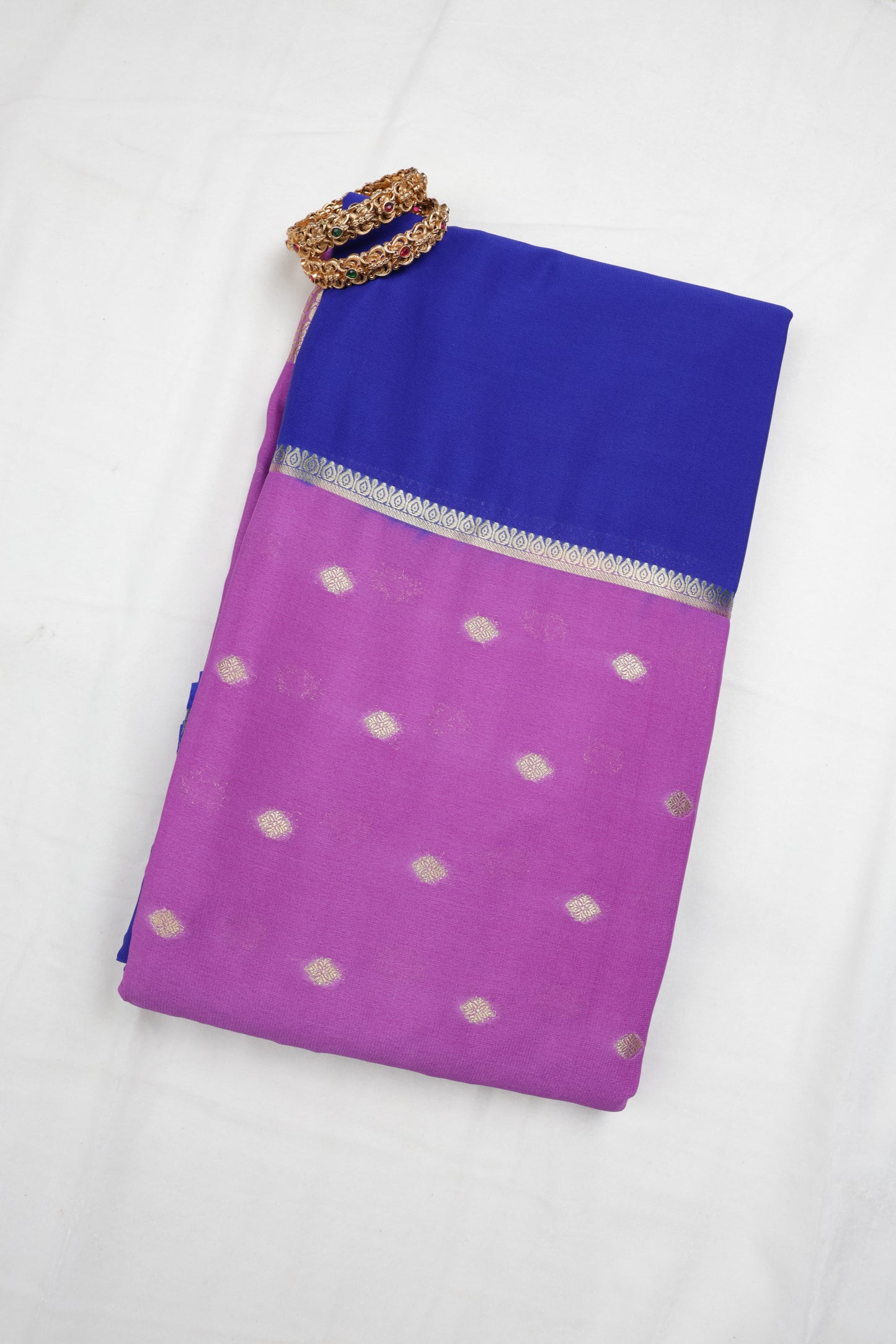 Premium Semi Crepe Traditional Colour Block Saree with Rich Zari Border | Festive, Wedding & Party Wear Saree for Women
