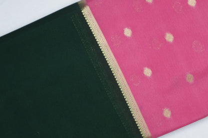 Premium Semi Crepe Traditional Colour Block Saree with Rich Zari Border | Festive, Wedding & Party Wear Saree for Women