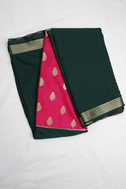 Premium Semi Crepe Dual Tone Silk Saree with Elegant Zari Weaving | Designer Wedding, Festive & Party Wear Saree for Women