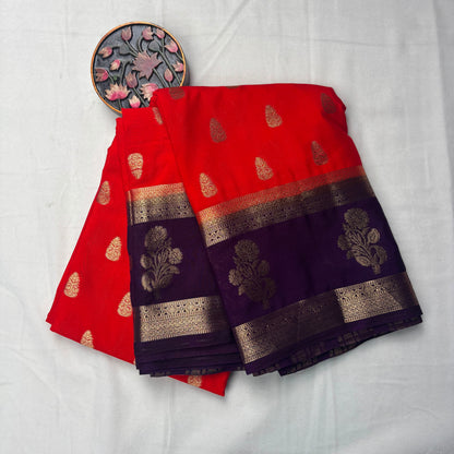 Premium Semi Crepe Silk Saree with Dual Tone Weaving & Rich Zari Work | Wedding, Festive & Traditional Wear | Radha By Rapid Rashmi