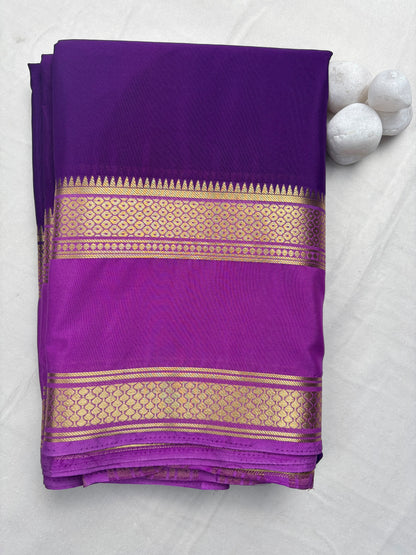 Premium Semi Crepe Saree with Elegant Zari Design, Bentex Border, Diamond Mesh & Velli Silku Finish | Designer Wedding, Festive & Party Wear Saree for Women