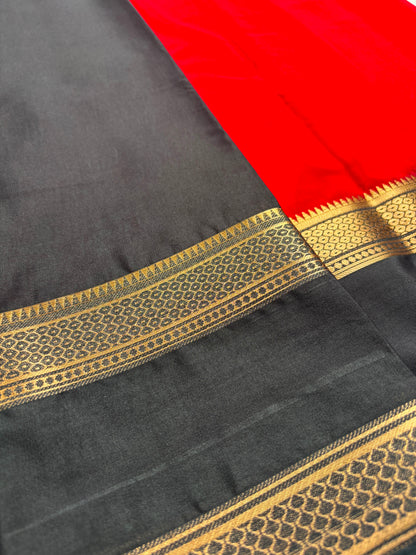 Premium Semi Crepe Saree with Elegant Zari Design, Bentex Border, Diamond Mesh & Velli Silku Finish | Designer Wedding, Festive & Party Wear Saree for Women