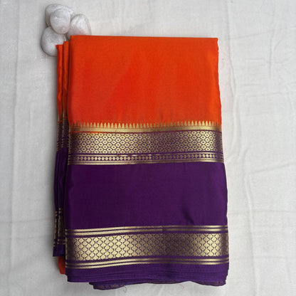 Premium Semi Crepe Saree with Elegant Zari Design, Bentex Border, Diamond Mesh & Velli Silku Finish | Designer Wedding, Festive & Party Wear Saree for Women