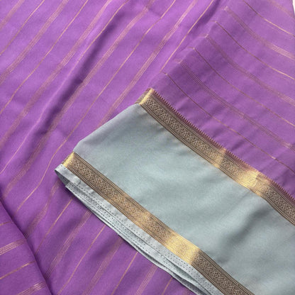 Premium Semi Crepe Saree with 2D Contrast Border & Elegant Zari Stripes | Designer Wedding, Festive & Party Wear Saree for Women