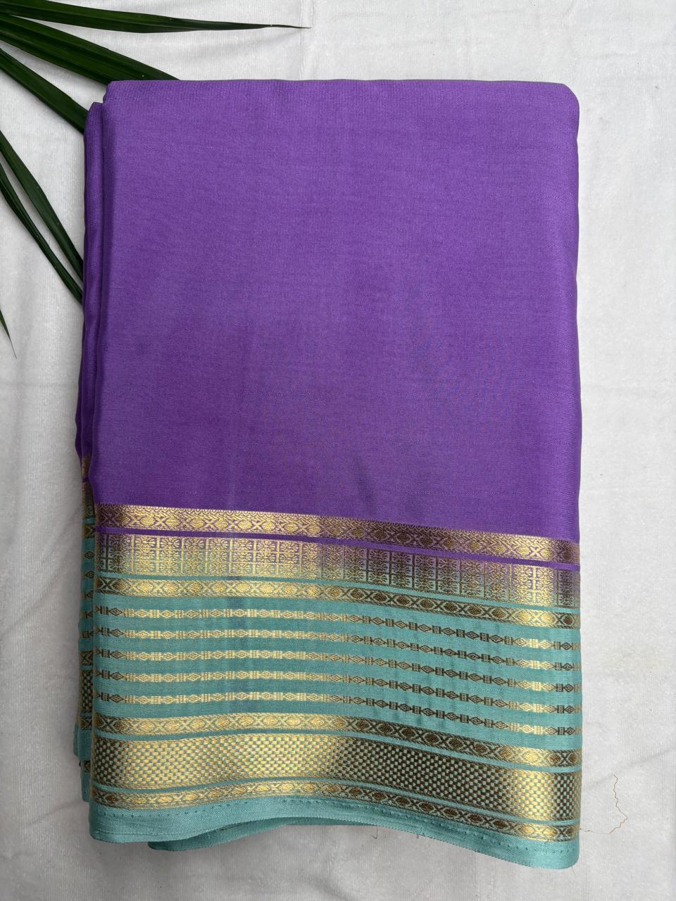 Premium Semi Crepe Saree with Elegant Zari Design, Diamond Mesh & Velli Silku Finish | Designer Wedding, Festive & Party Wear Saree for Women
