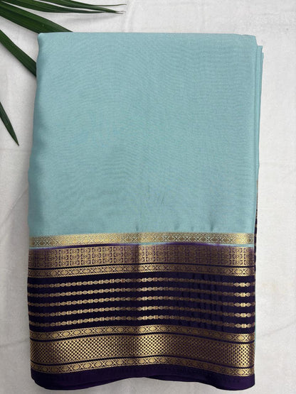Premium Semi Crepe Saree with Elegant Zari Design, Diamond Mesh & Velli Silku Finish | Designer Wedding, Festive & Party Wear Saree for Women
