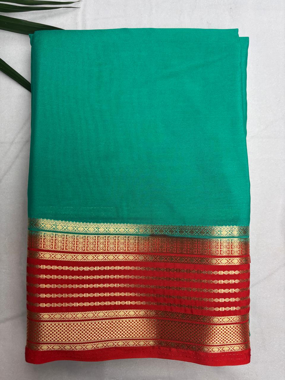 Premium Semi Crepe Saree with Elegant Zari Design, Diamond Mesh & Velli Silku Finish | Designer Wedding, Festive & Party Wear Saree for Women