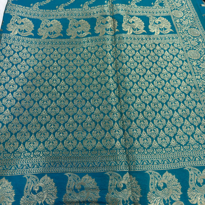 Banarasi Georgette Saree with Rich Pallu & Floral Border | Premium Party Wear Saree