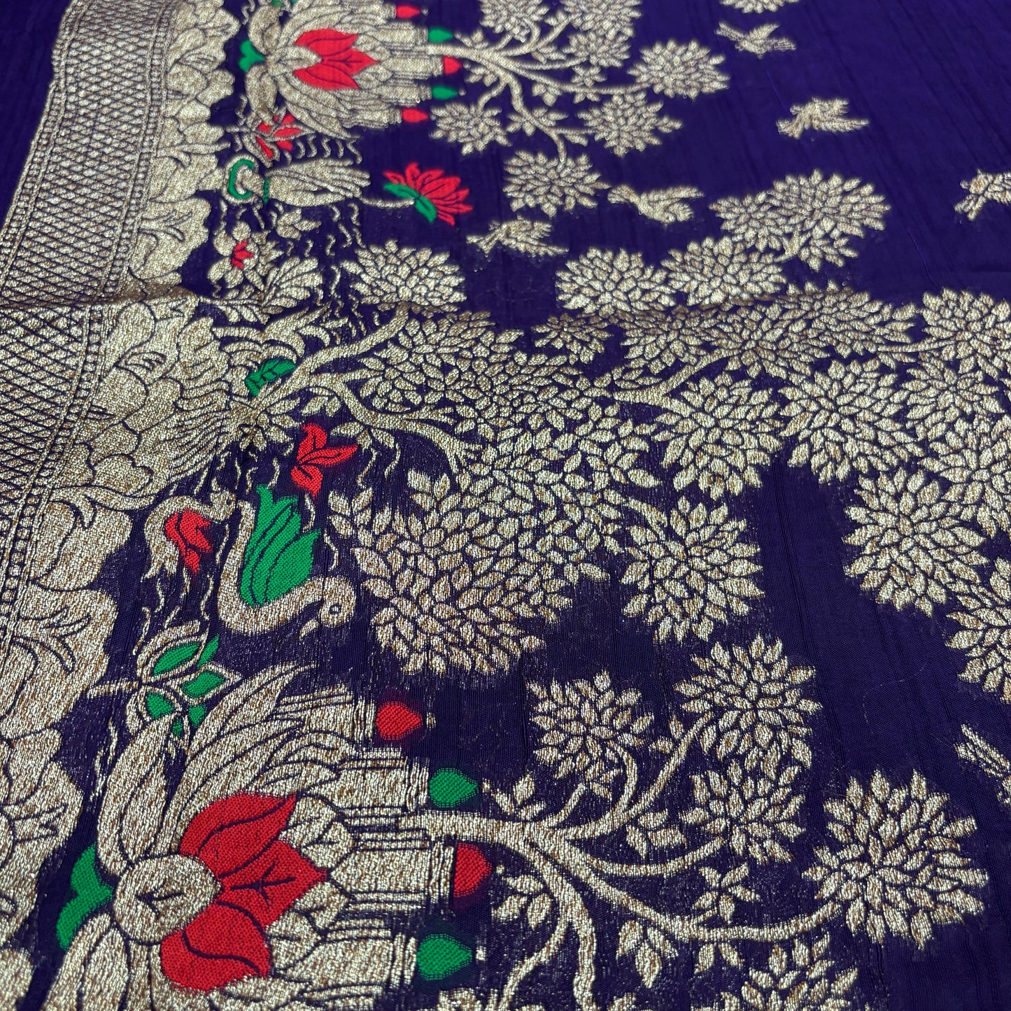 Premium Munga Silk Saree for Women with Rich Pallu & Gold Zari Border | Festive & Wedding Collection | Radha By Rapid Rashmi