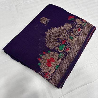 Premium Munga Silk Saree for Women with Rich Pallu & Gold Zari Border | Festive & Wedding Collection | Radha By Rapid Rashmi