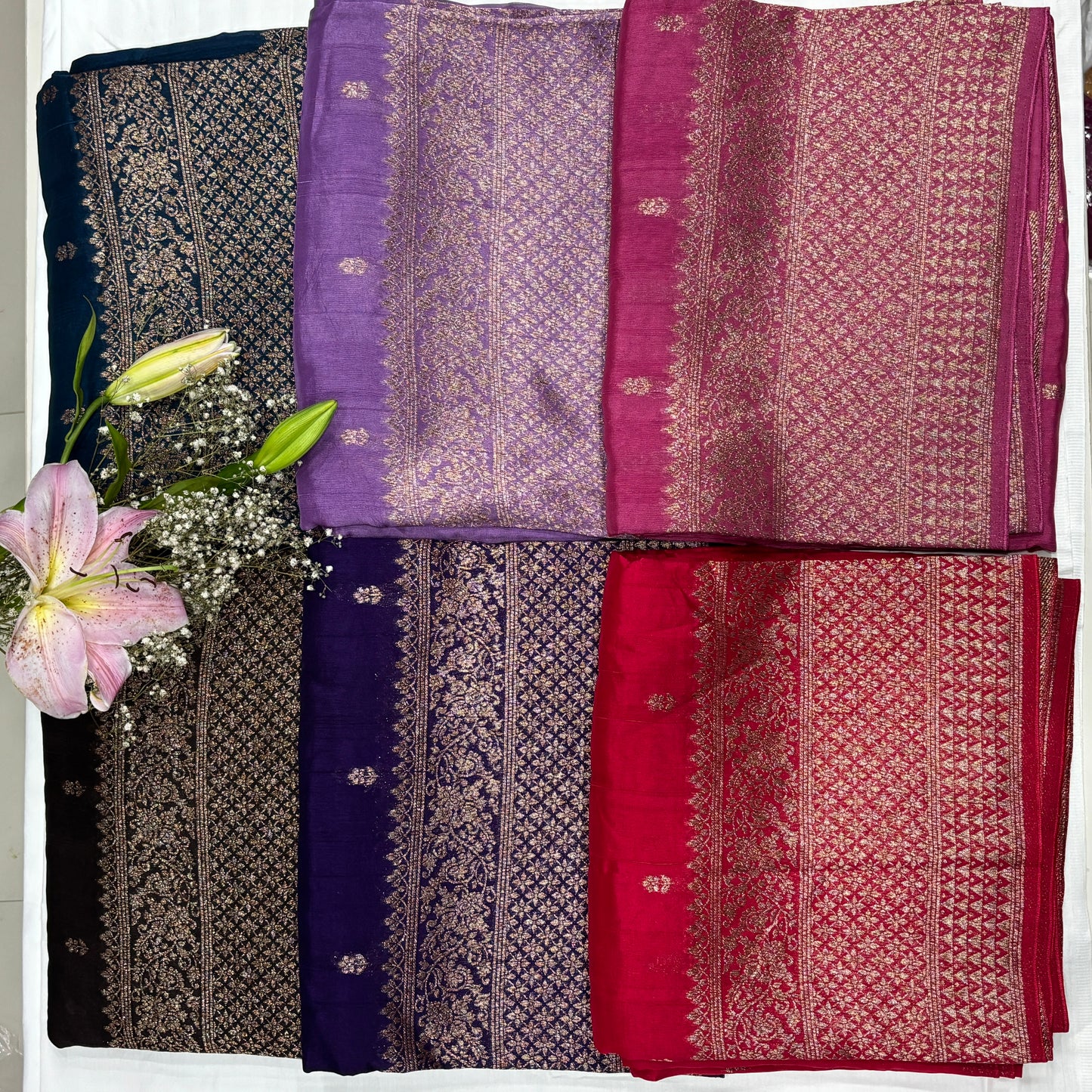 Premium Munga Silk Saree for Women with Rich Pallu & Gold Zari Border | Wedding & Festive Collection | Radha By Rapid Rashmi