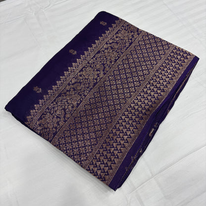 Premium Munga Silk Saree for Women with Rich Pallu & Gold Zari Border | Wedding & Festive Collection | Radha By Rapid Rashmi
