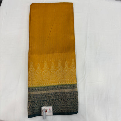Premium Viscose Silk Saree for Women | Grand Zari Border, Rich Pallu & Elegant Line Design | Wedding, Festive & Party Wear | Radha By Rapid Rashmi