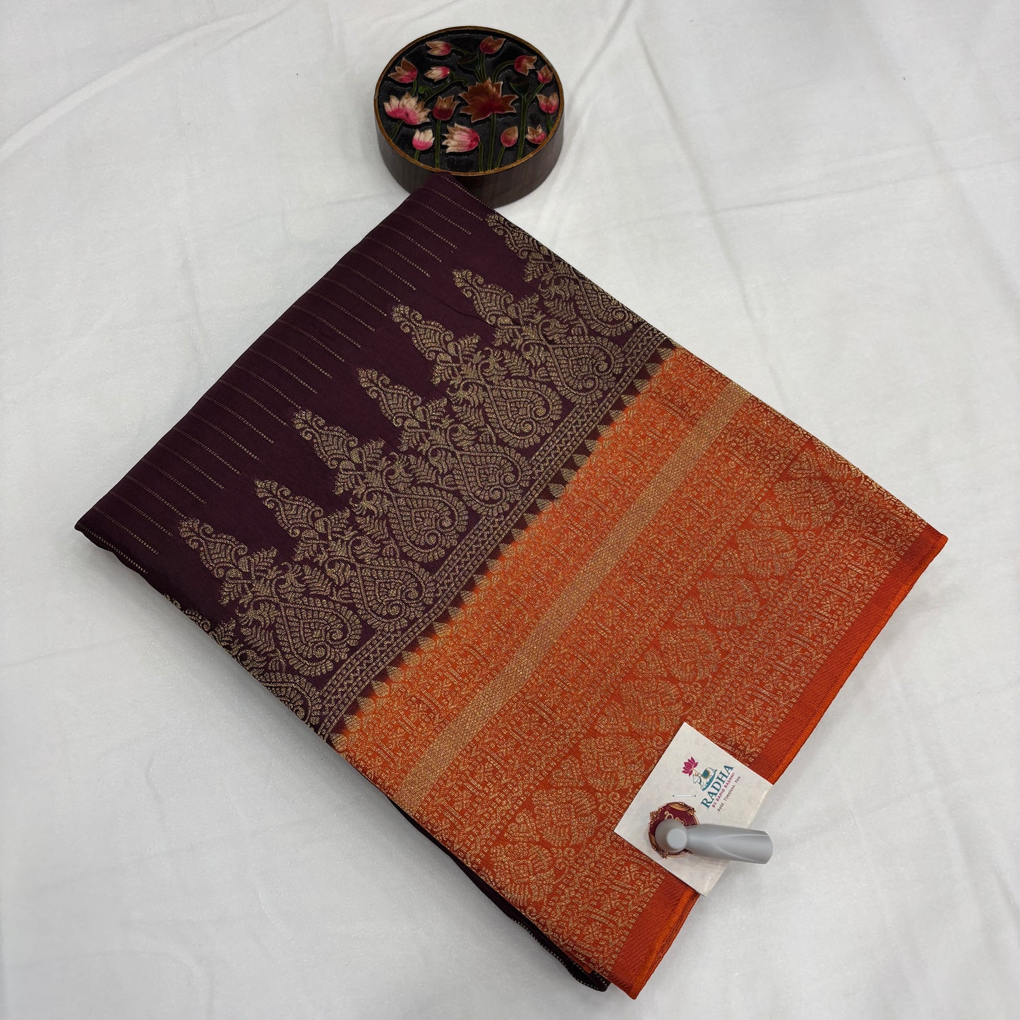Premium Viscose Silk Saree for Women | Grand Zari Border, Rich Pallu & Elegant Line Design | Wedding, Festive & Party Wear | Radha By Rapid Rashmi