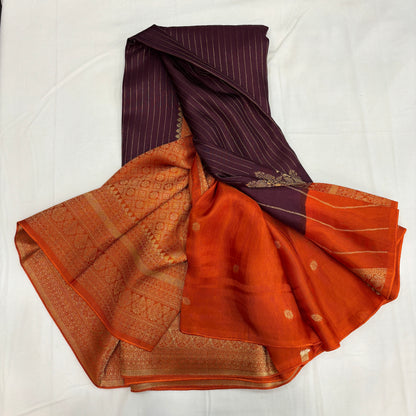 Premium Viscose Silk Saree for Women | Grand Zari Border, Rich Pallu & Elegant Line Design | Wedding, Festive & Party Wear | Radha By Rapid Rashmi