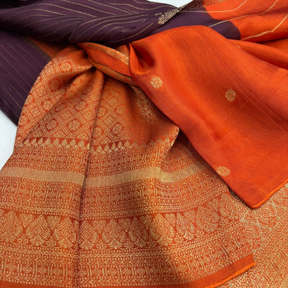 Premium Viscose Silk Saree for Women | Grand Zari Border, Rich Pallu & Elegant Line Design | Wedding, Festive & Party Wear | Radha By Rapid Rashmi