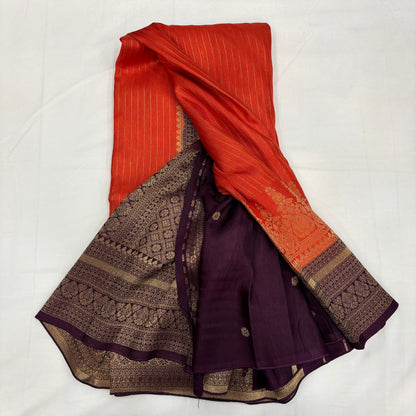 Premium Viscose Silk Saree for Women | Grand Zari Border, Rich Pallu & Elegant Line Design | Wedding, Festive & Party Wear | Radha By Rapid Rashmi