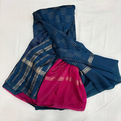 Premium Semi Crepe Self Saree for Women | Elegant Borderless Design | Lightweight Festive, Office & Party Wear | Radha By Rapid Rashmi
