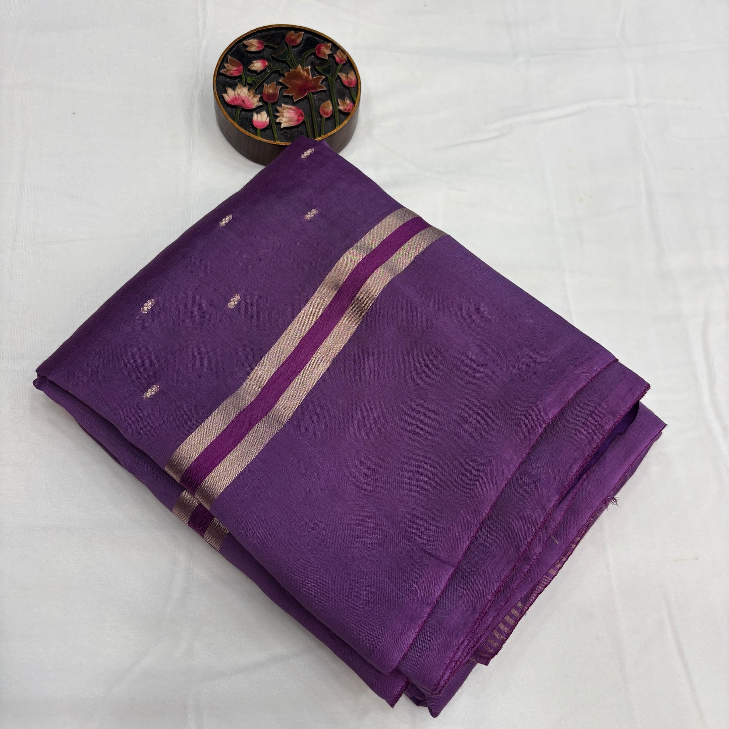 Premium Semi Crepe Self Design Saree with Elegant Small Butta | Festive, Wedding & Party Wear Saree for Women