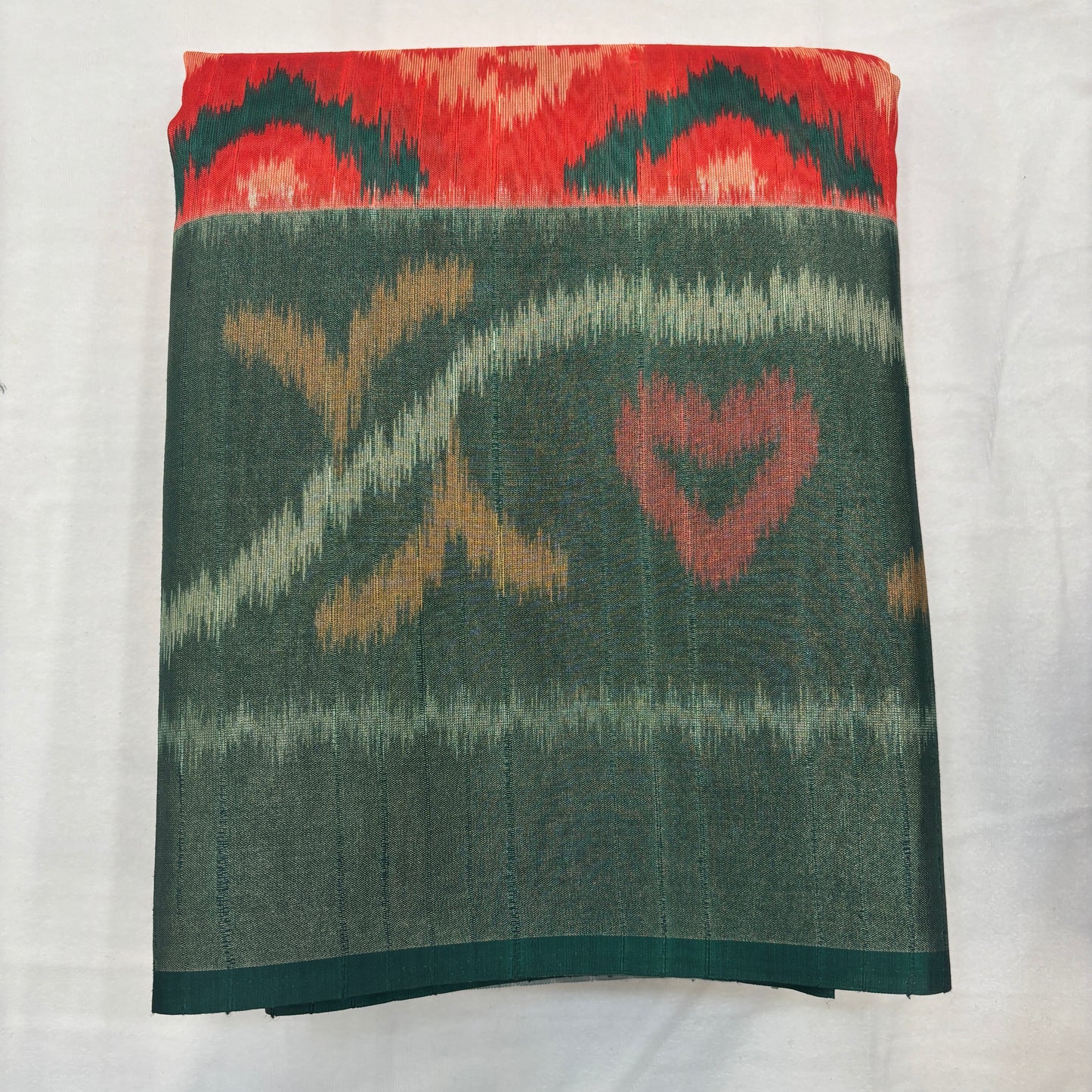 Premium Pochampally Semi Silk Saree with Traditional Handloom Ikat Patterns | Elegant Festive, Office & Ethnic Wear Saree for Women