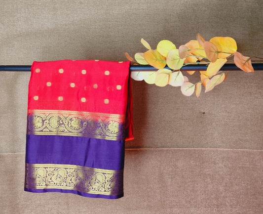 Premium Crepe Saree with Butta All Over(Code SS-15)