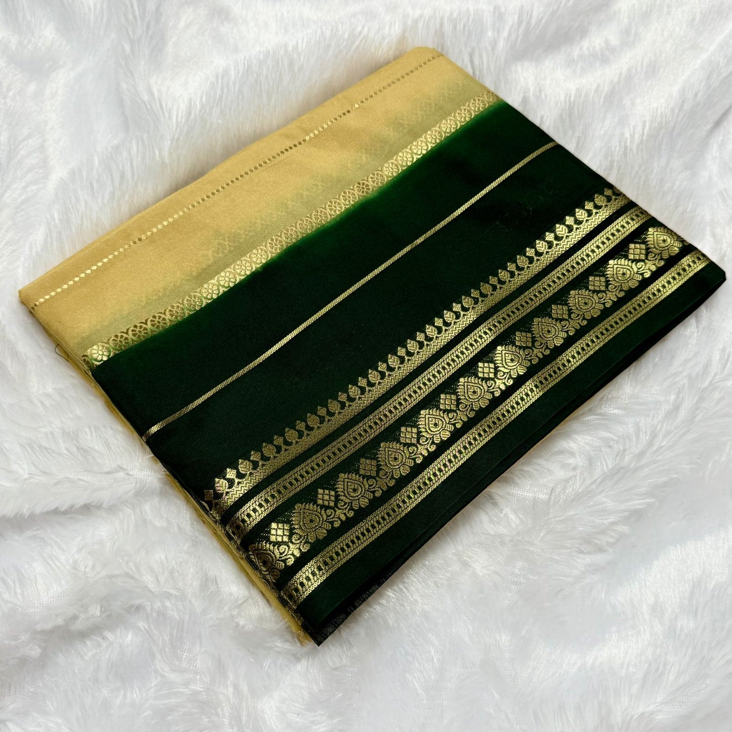 Mysore Binny Crepe Saree(Code SS-07)