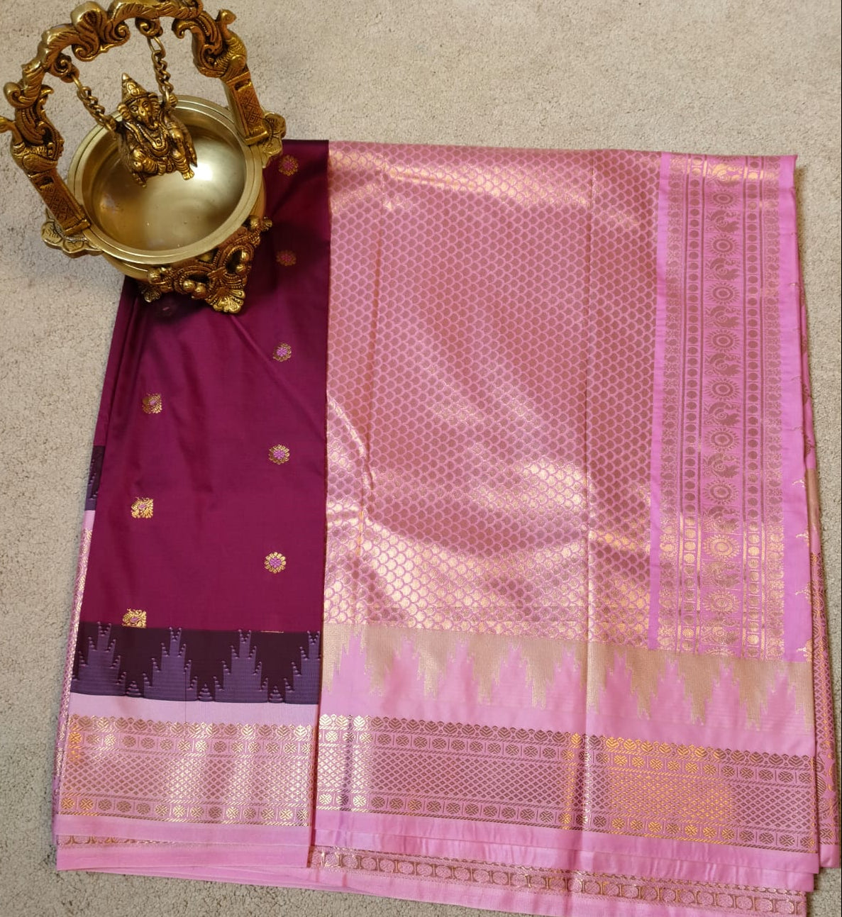 Gadwal Semi Silk Saree(GDS-02)