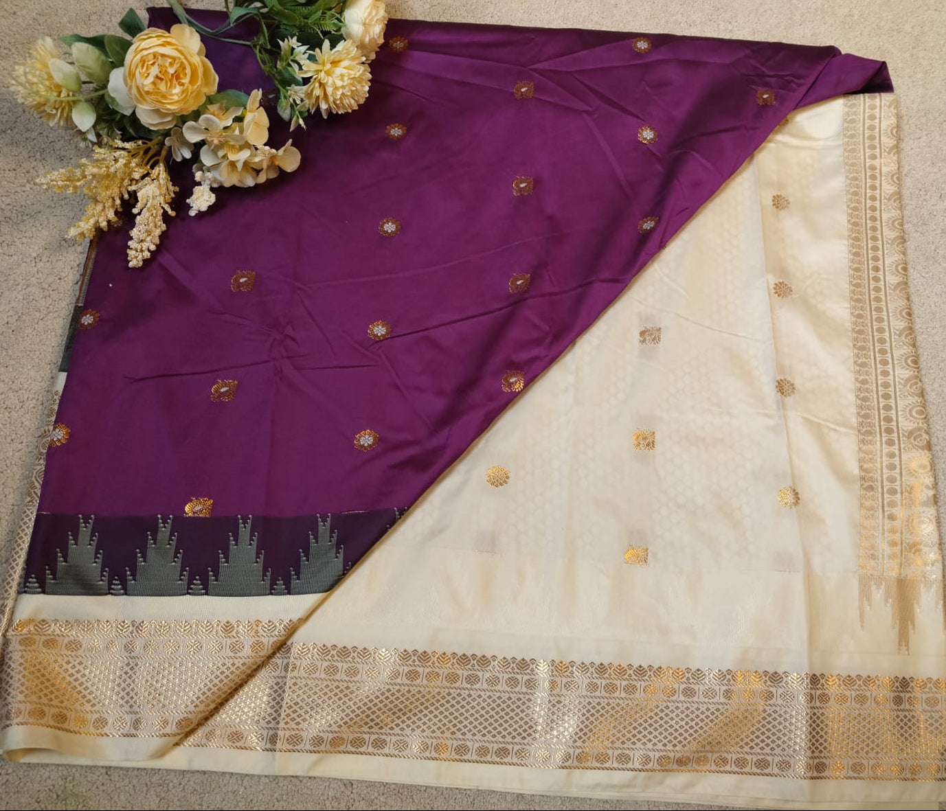 Gadwal Semi Silk Saree(GDS-02)
