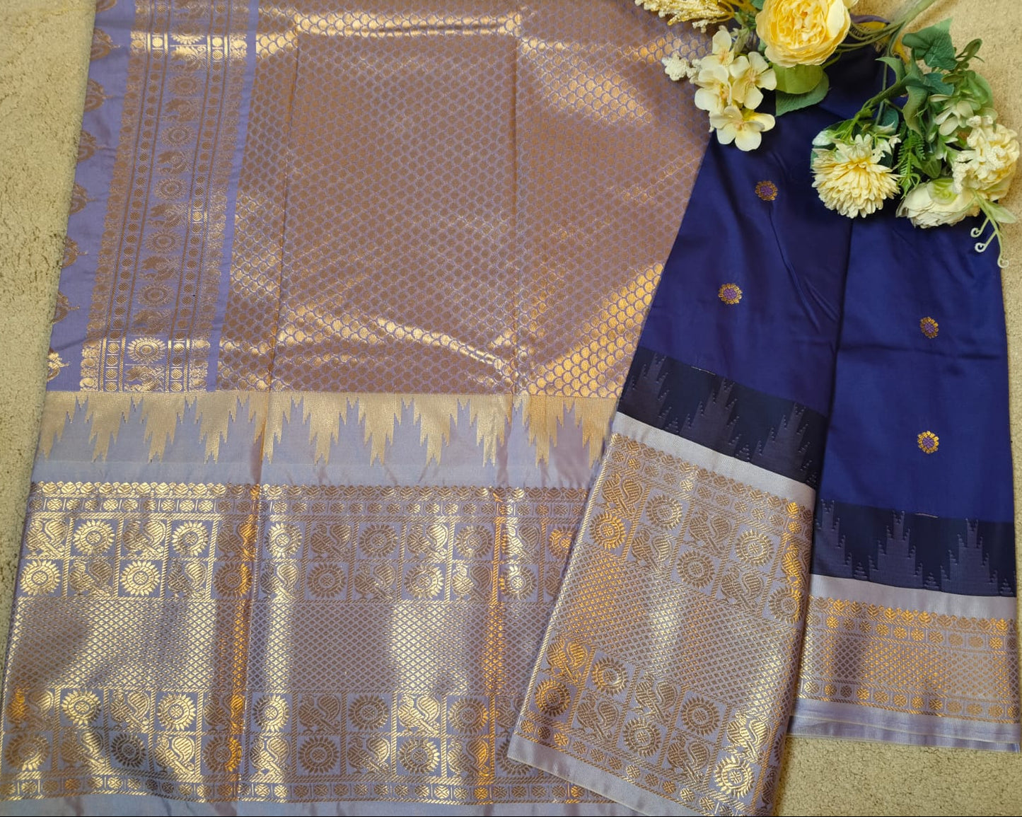 Gadwal Semi Silk Saree(GDS-02)