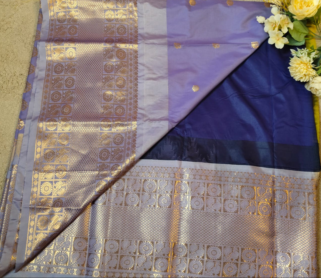 Gadwal Semi Silk Saree(GDS-02)