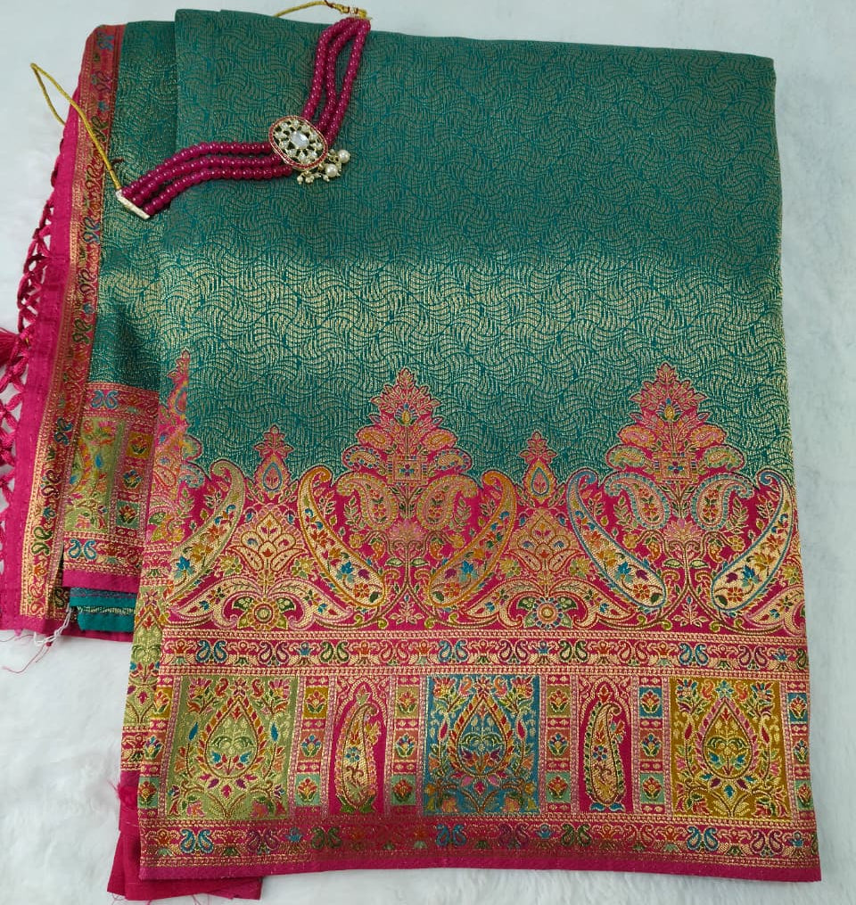 Pure Pashmina Saree(Code PP-01)