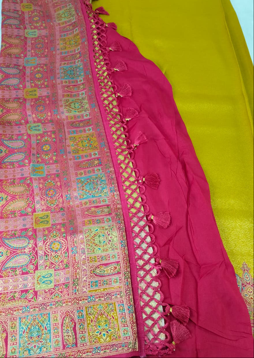 Pure Pashmina Saree(Code PP-01)