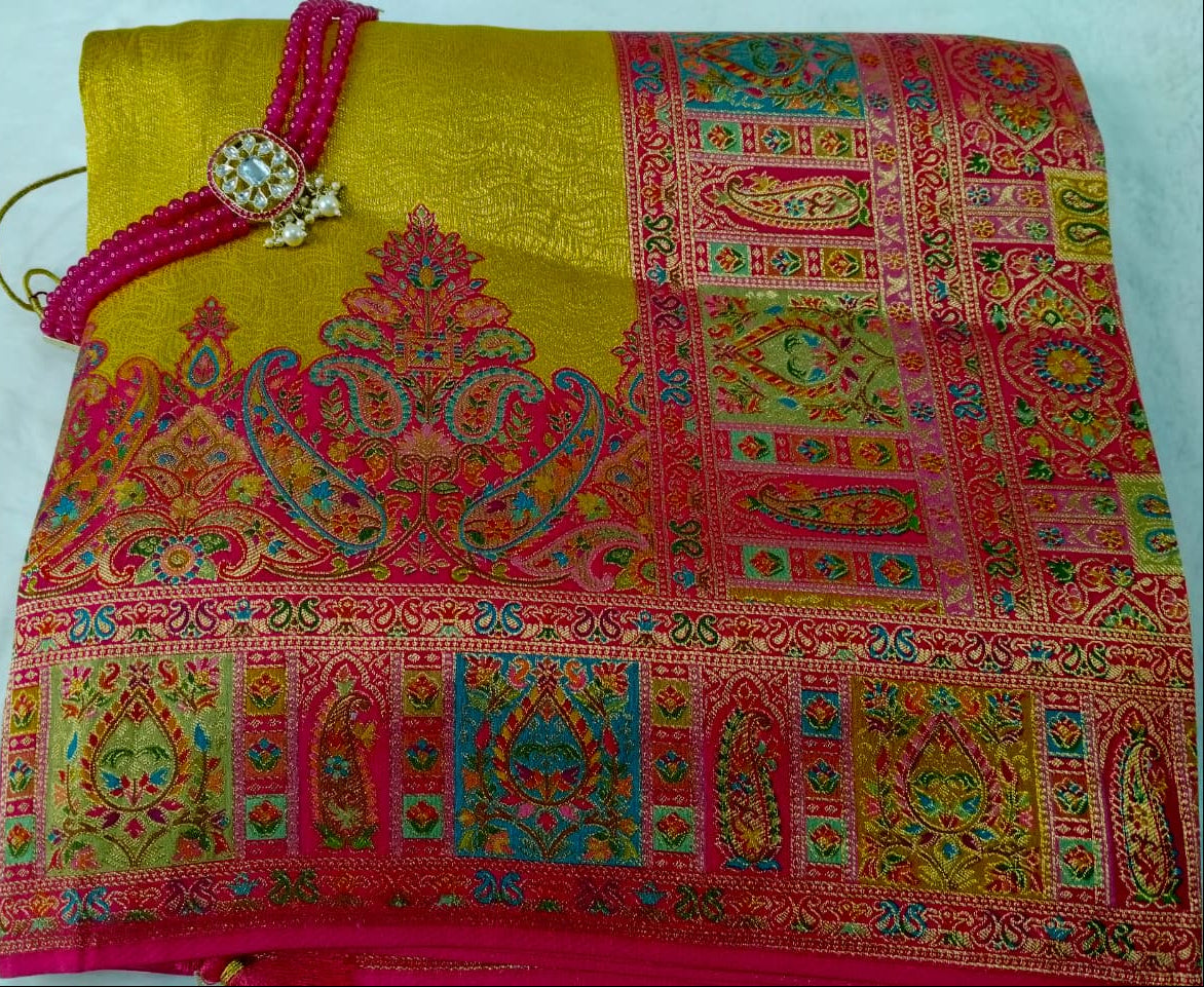 Pure Pashmina Saree(Code PP-01)