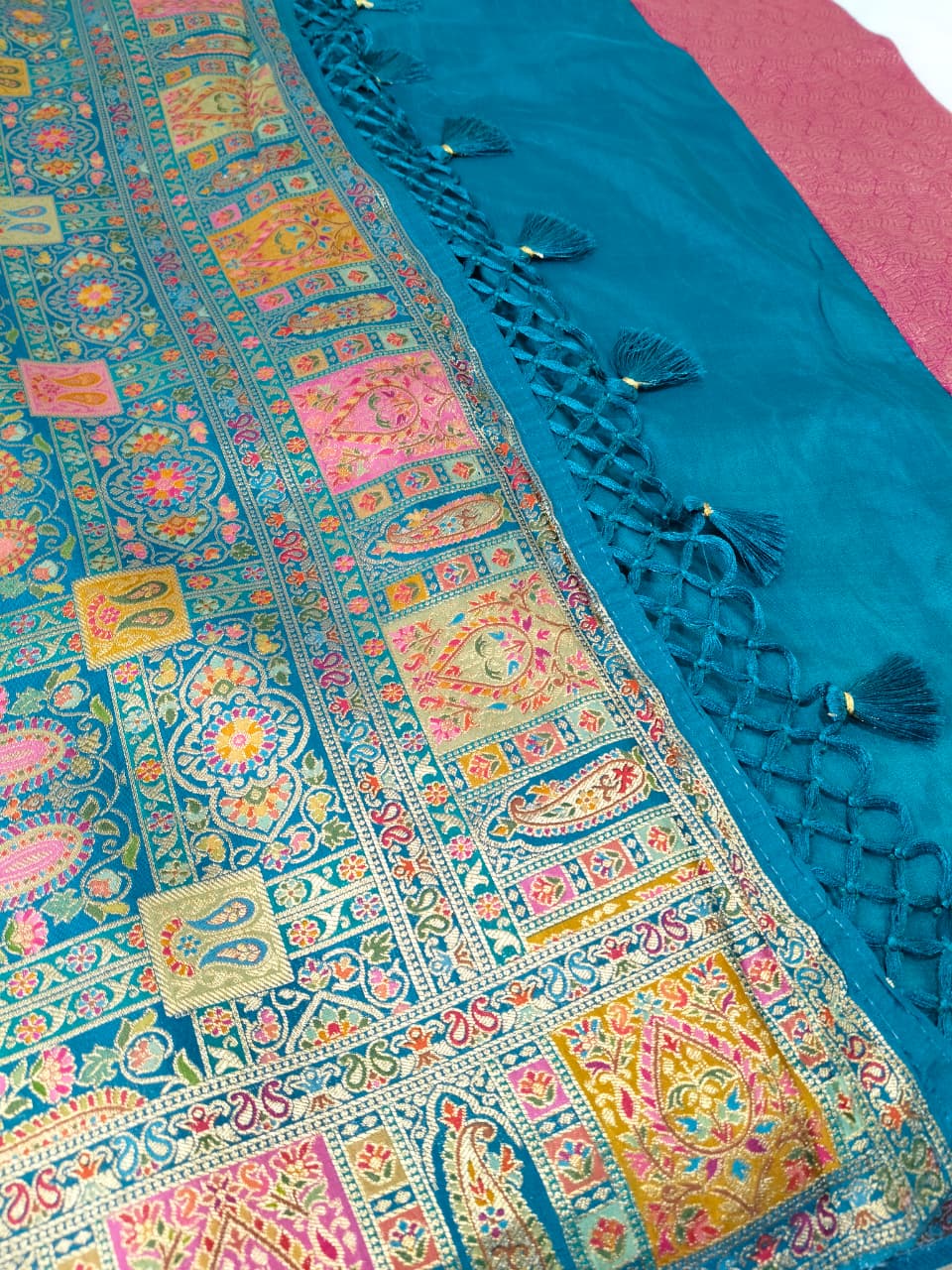 Pure Pashmina Saree(Code PP-01)