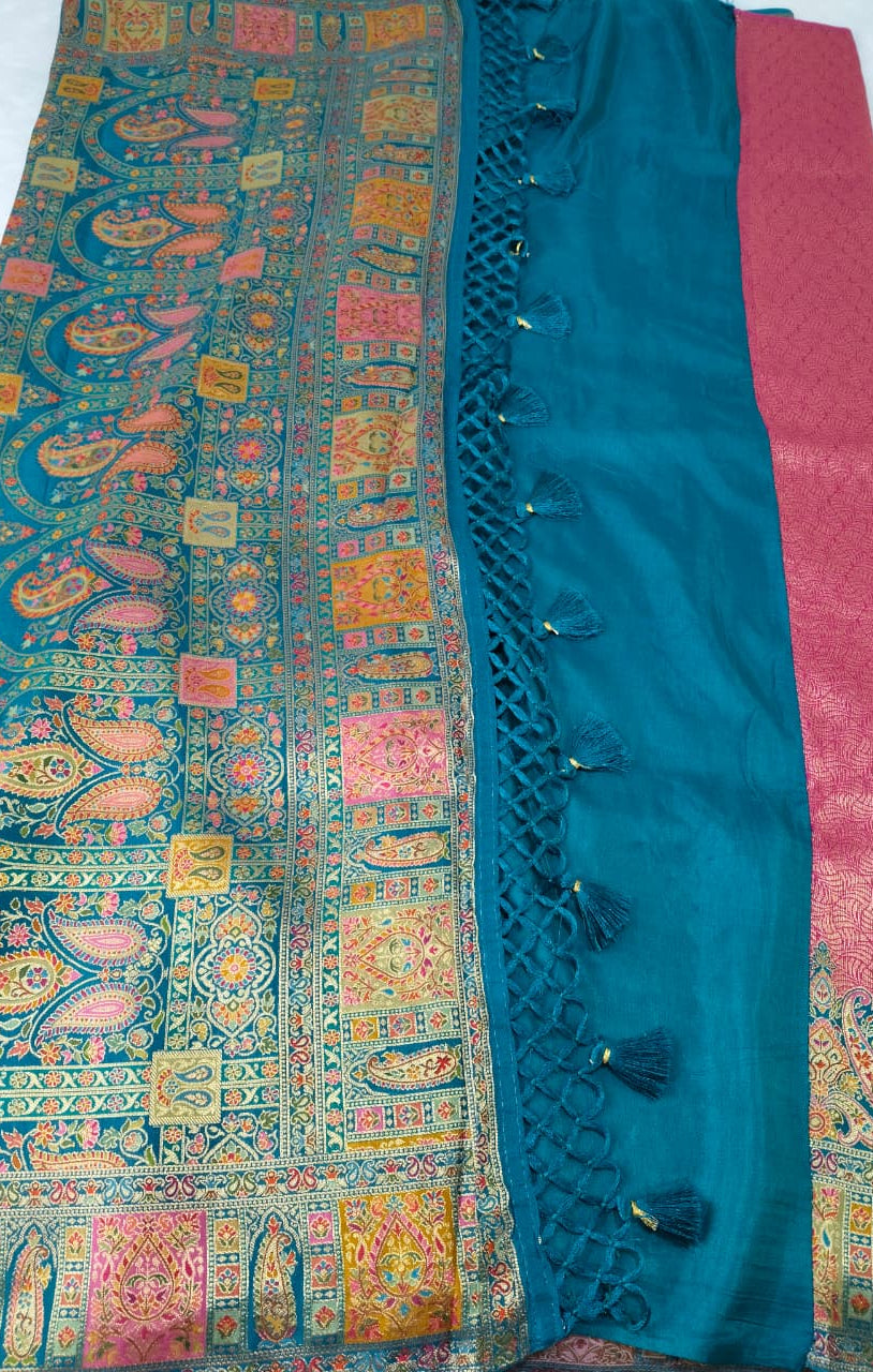 Pure Pashmina Saree(Code PP-01)