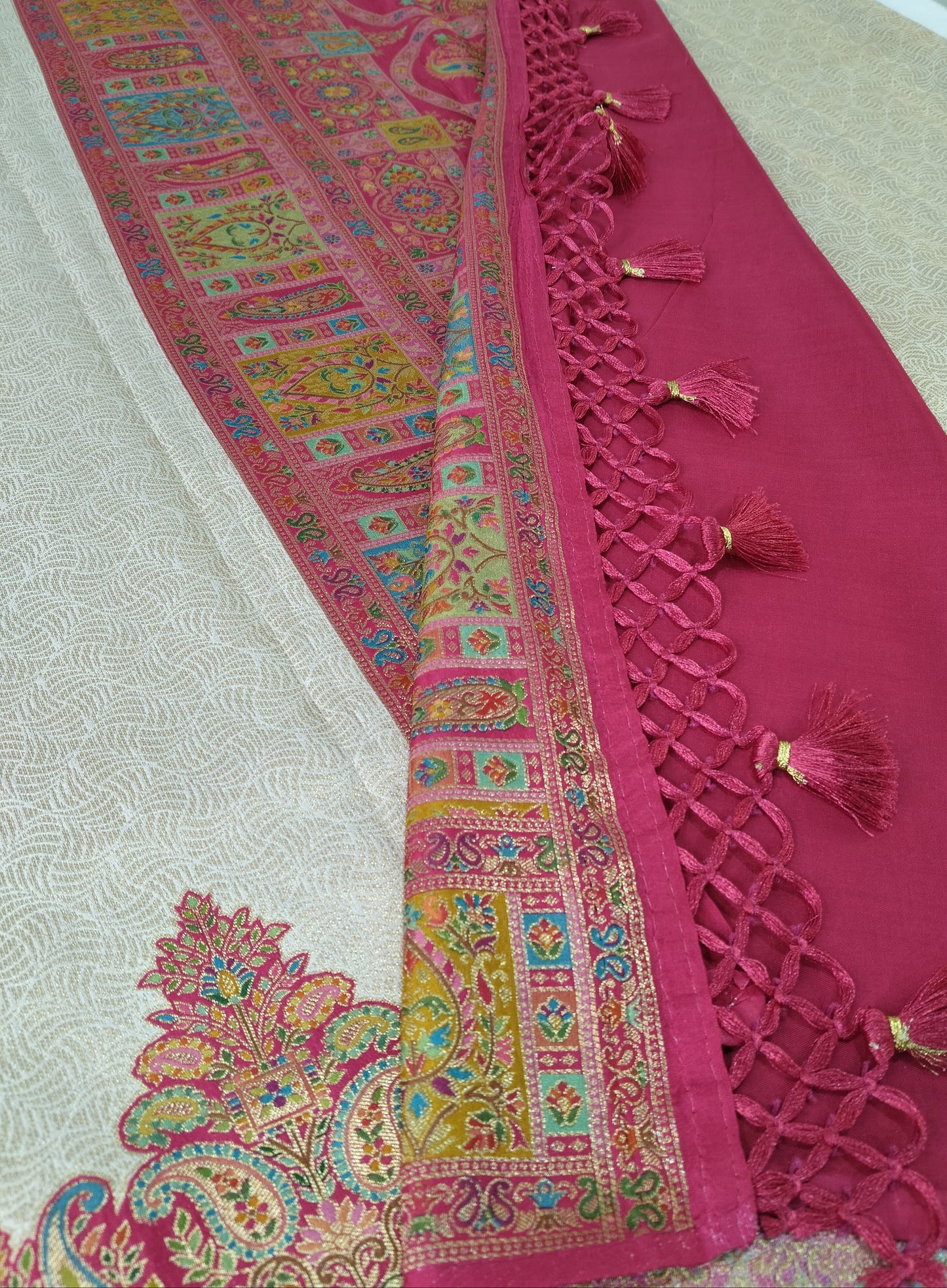 Pure Pashmina Saree(Code PP-01)