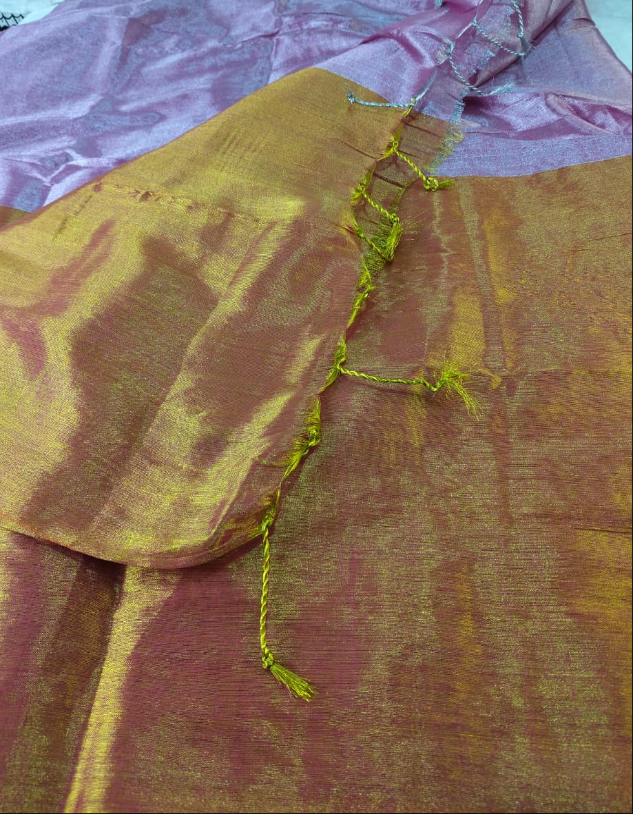 Raga Tissue Saree(Code RT-01)