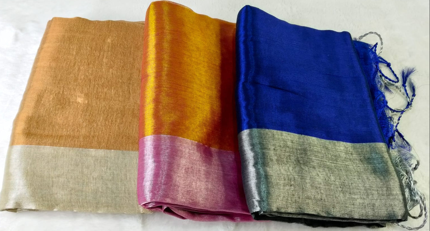 Raga Tissue Saree(Code RT-01)