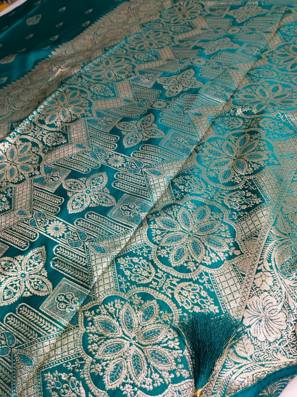 Banarasi Mushroo Silk Saree(Code PS-02)