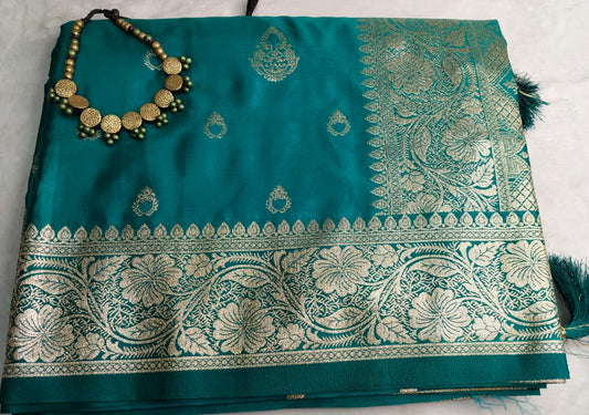 Banarasi Mushroo Silk Saree(Code PS-02)