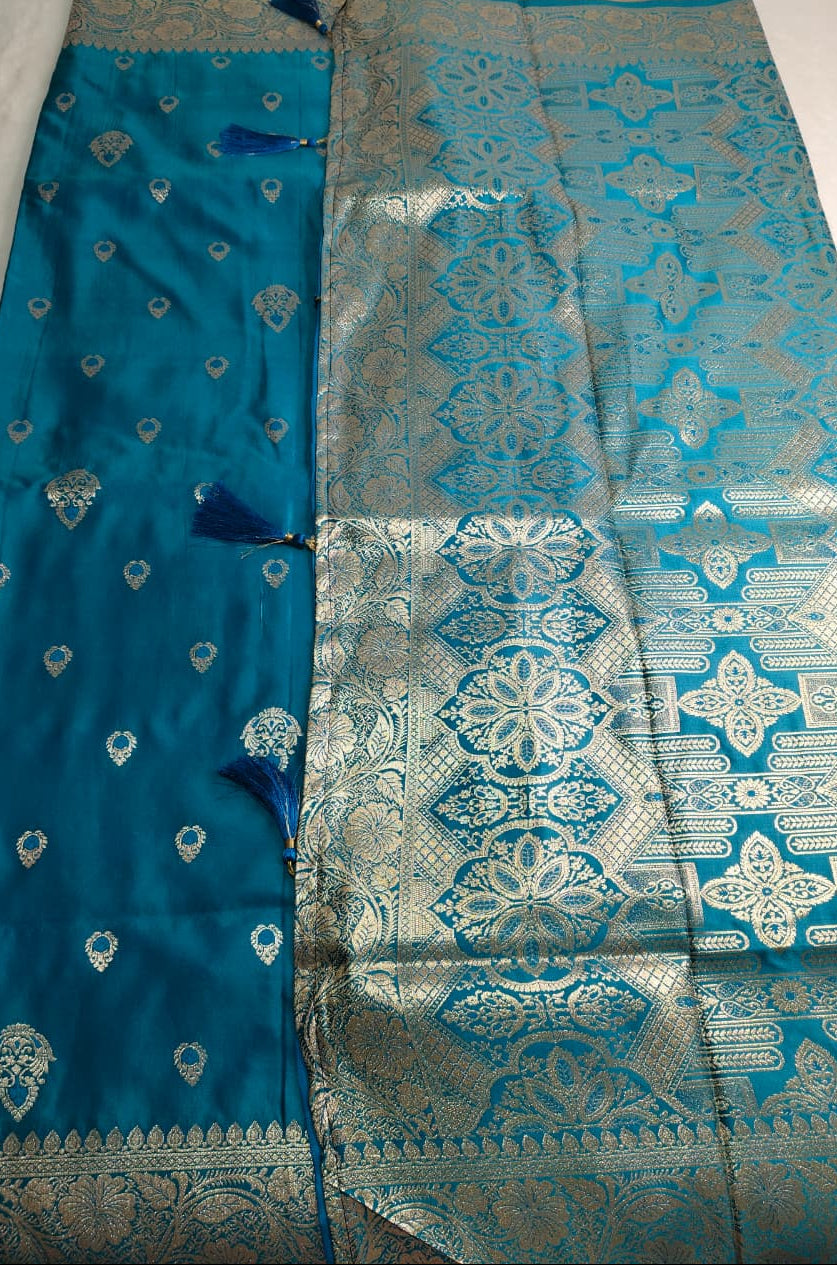 Banarasi Mushroo Silk Saree(Code PS-02)