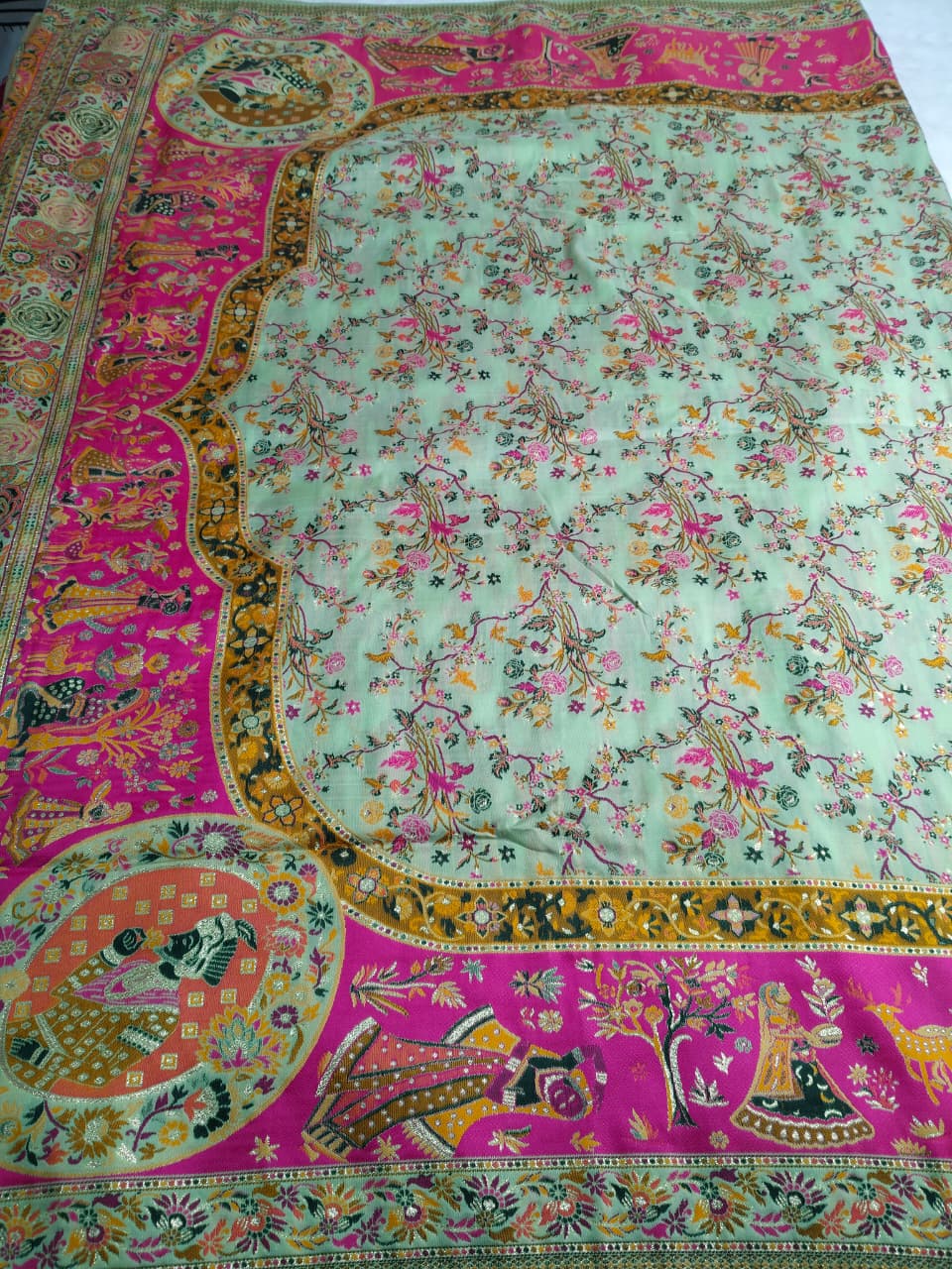 Premium Pashmina Weave Saree(Code PS-01)