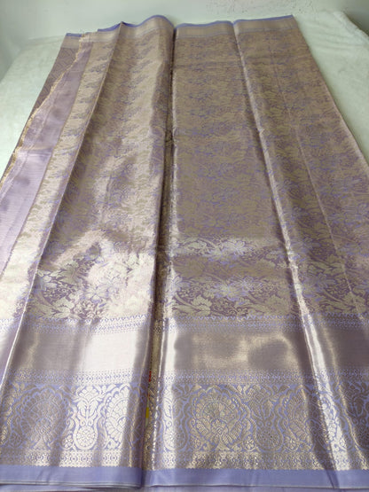 Elegant Bridal Tissue Saree with Rich Zari Weave-BT-02